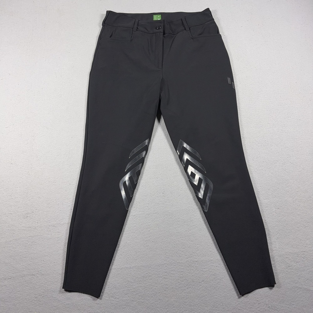 Struck Pants Mens 34 Black WBB Series Compression Riding Breeches Stretch Riding